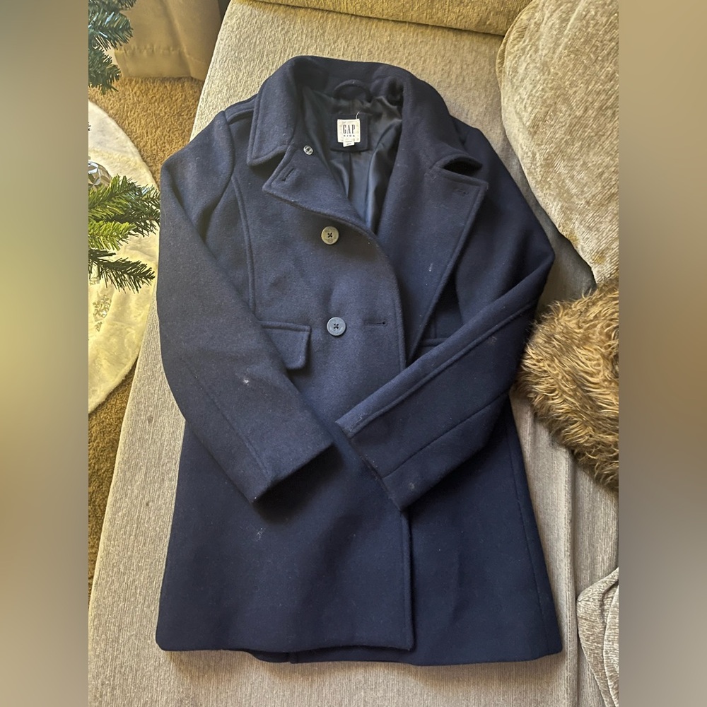 GAP Kids Navy Peacoat